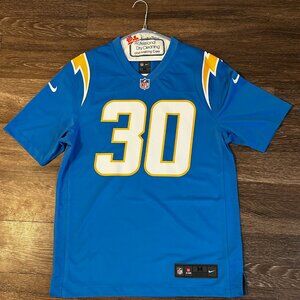 NWT Austin Ekeler Chargers Nike Game Blue Home Jersey Size Mens Medium